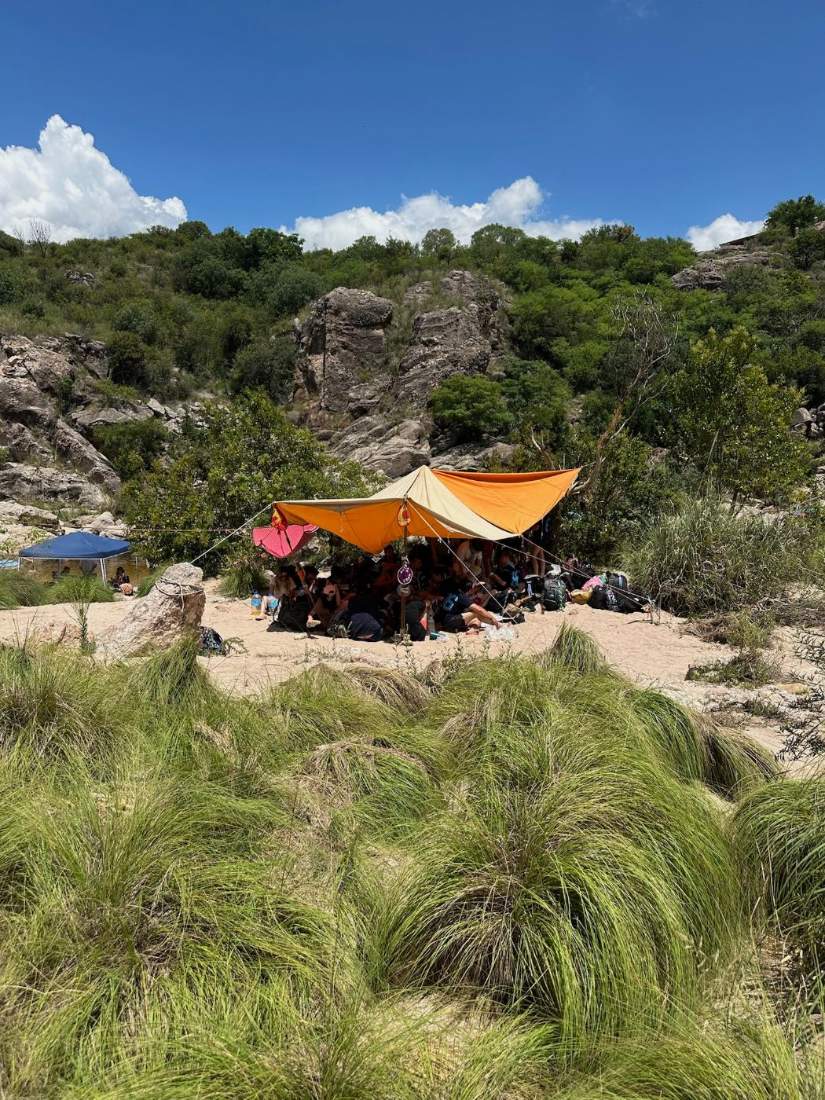 Campamento en la naturaleza